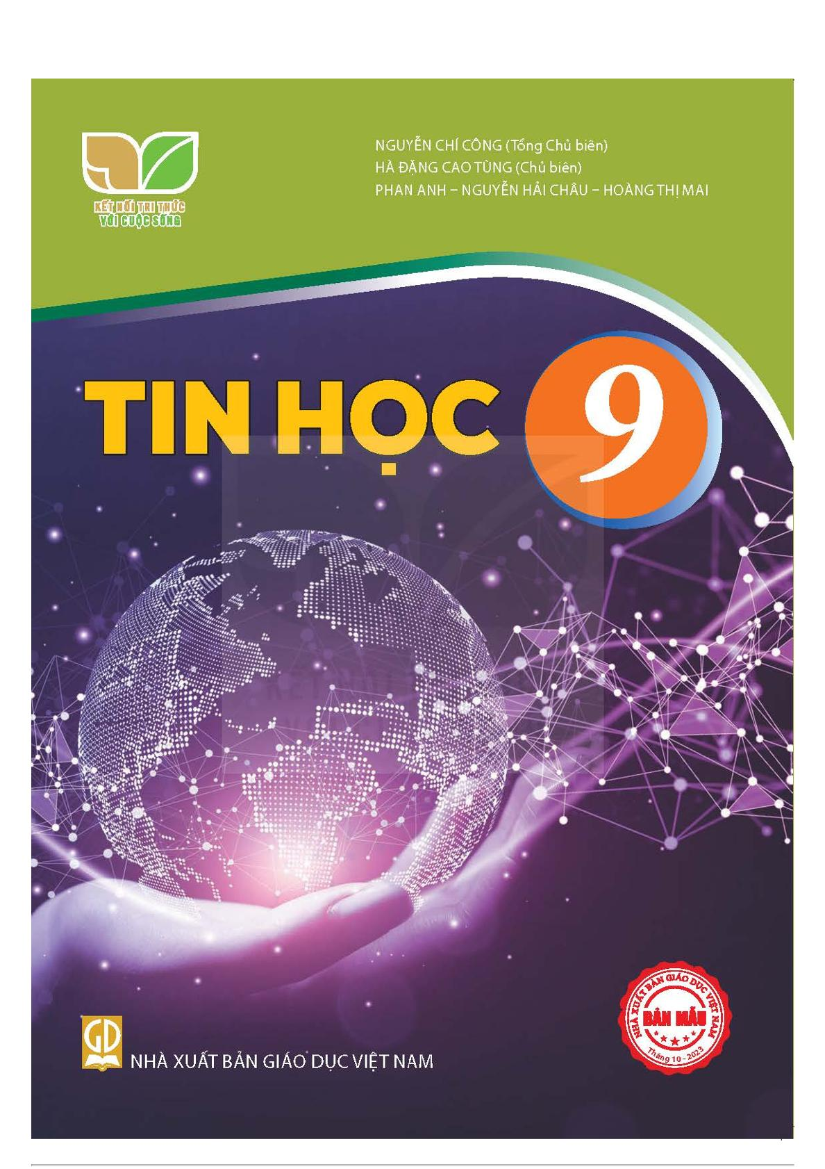 SGK Tin học 9 - Kết Nối Tri Thức