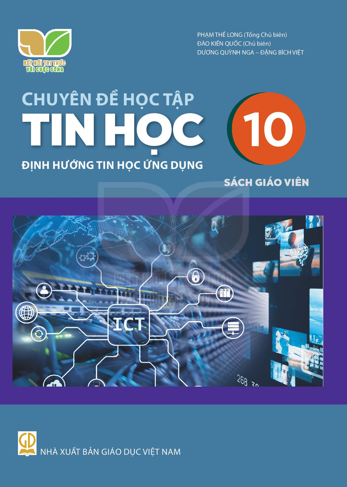 Download SGV Tin học 10 &#8211; Tin học ứng dụng - Kết Nối Tri Thức