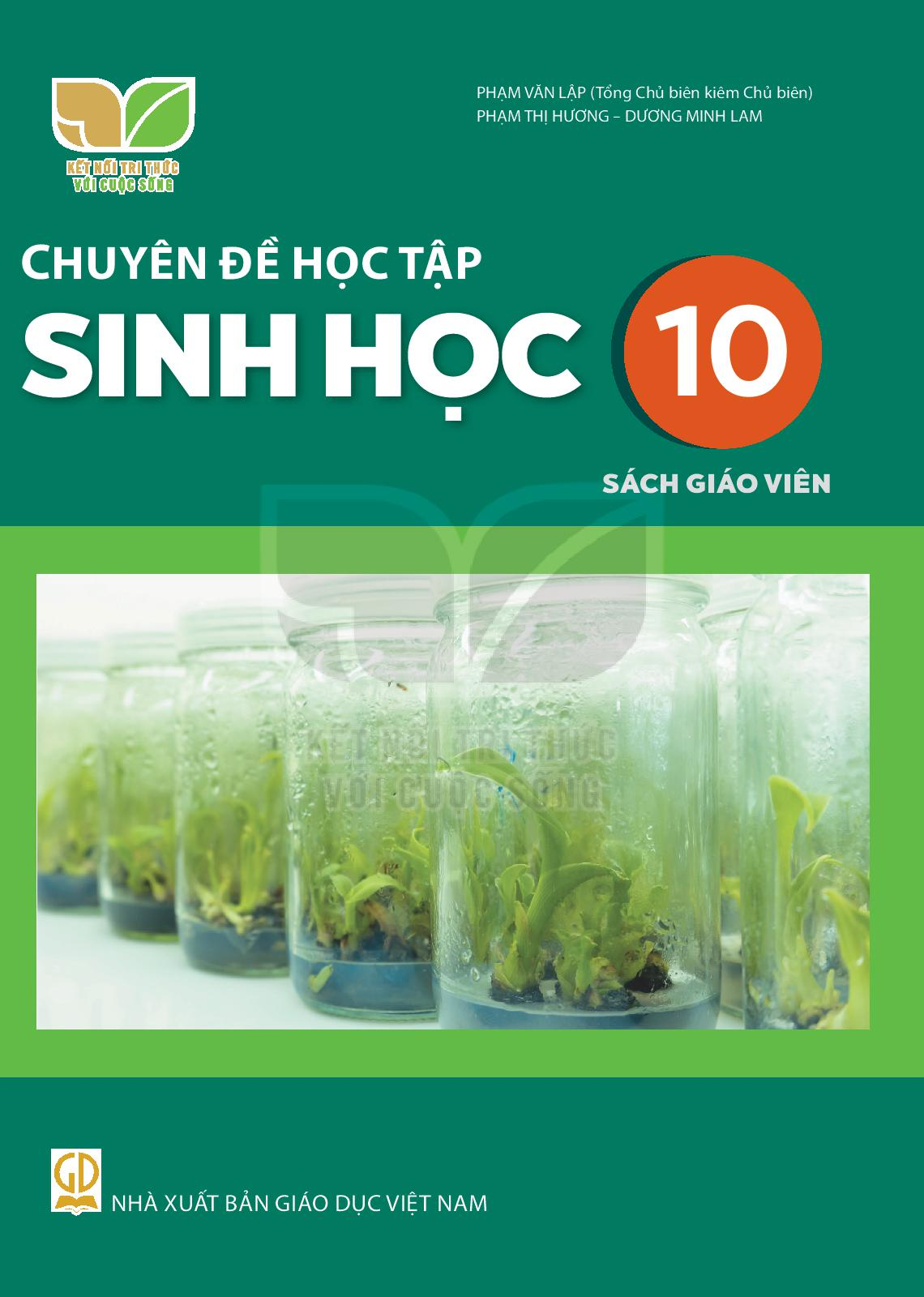 Download SGV Chuyên đề Sinh học 10 - Kết Nối Tri Thức