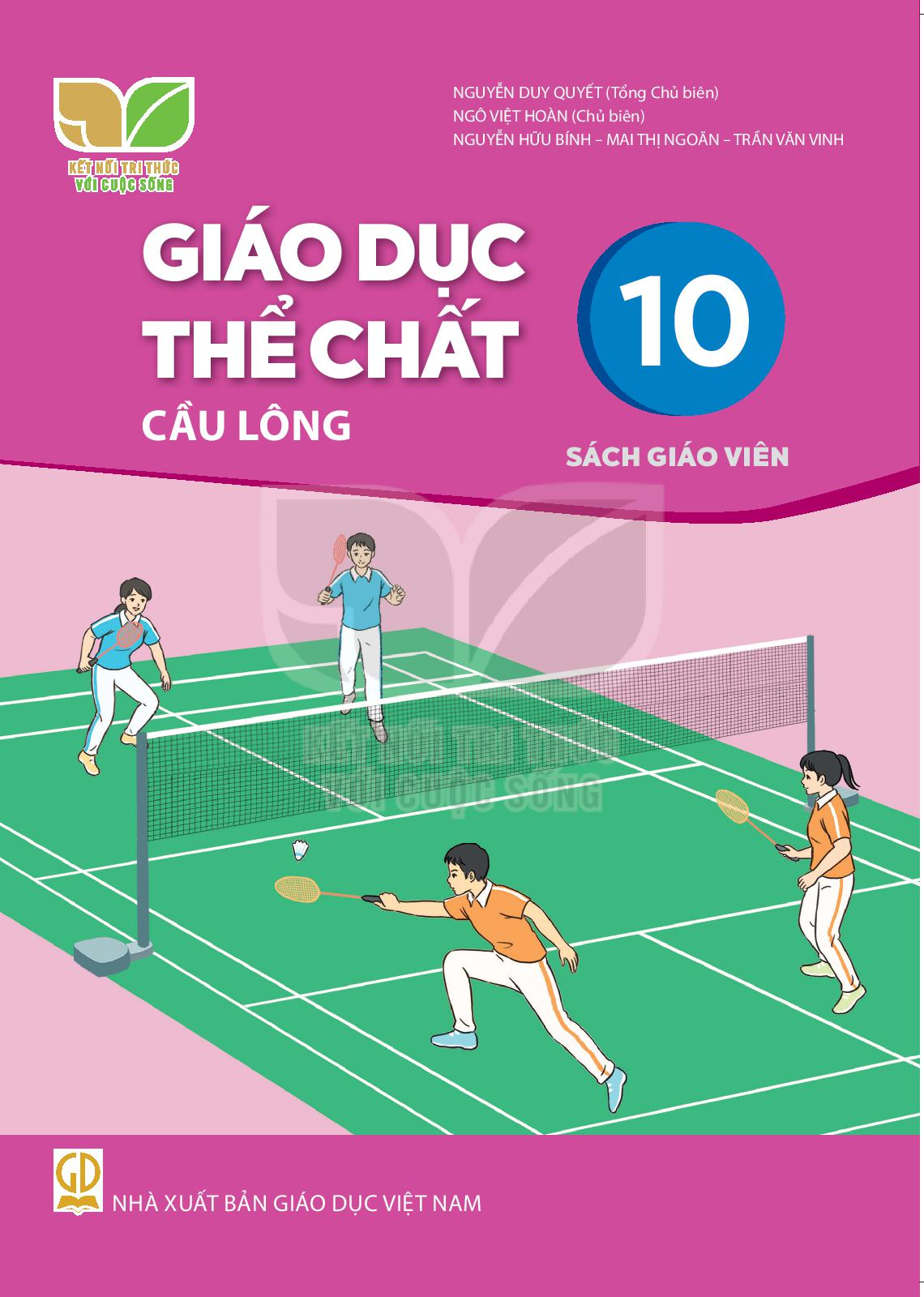 Download SGV GDTC 10 &#8211; Cầu lông - Kết Nối Tri Thức