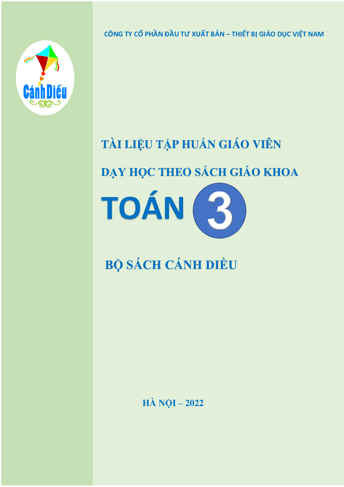 Download BDGV Toán 3 - Cánh Diều