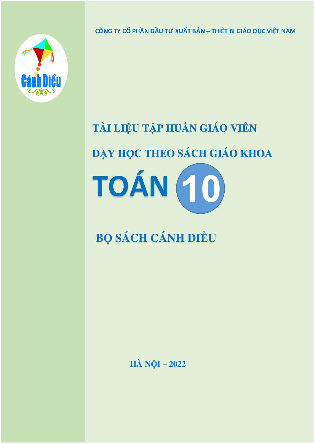 Download BDGV Toán 10 - Cánh Diều