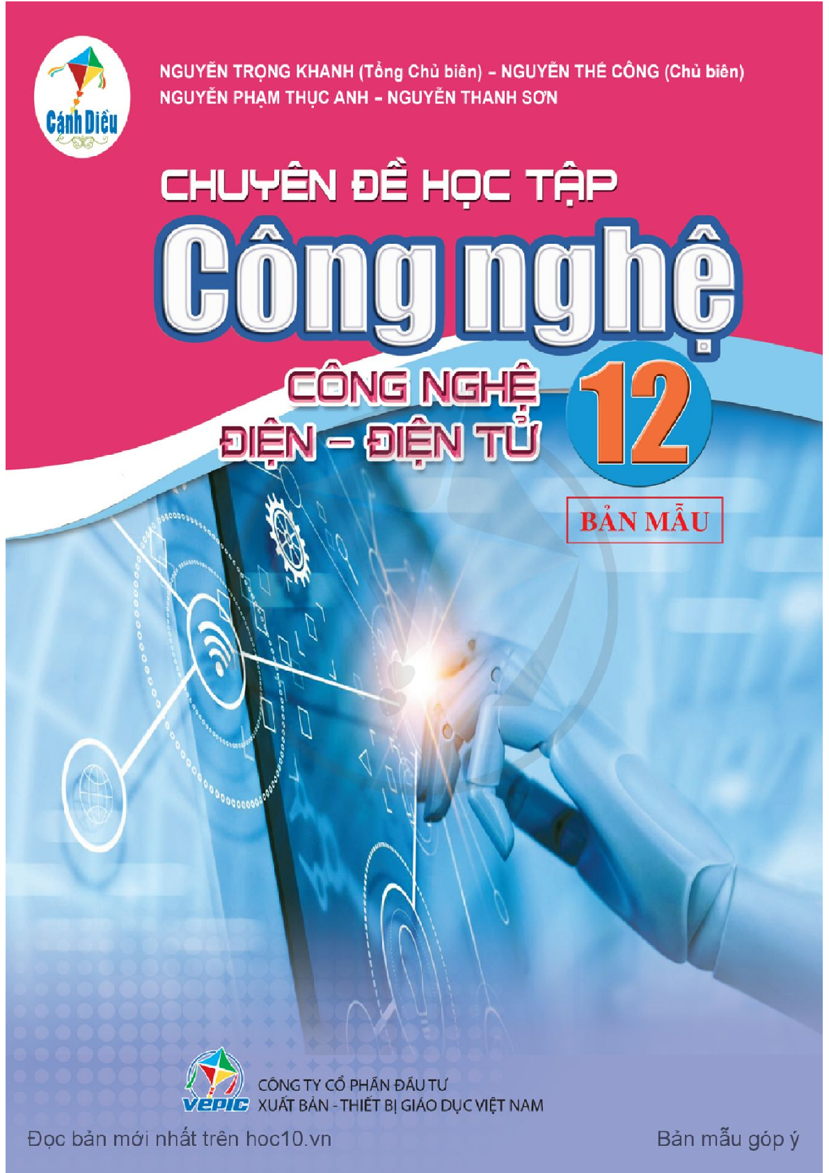 Download SGK Chuyên đề Công nghệ 12 &#8211; Điện, điện tử - Cánh Diều