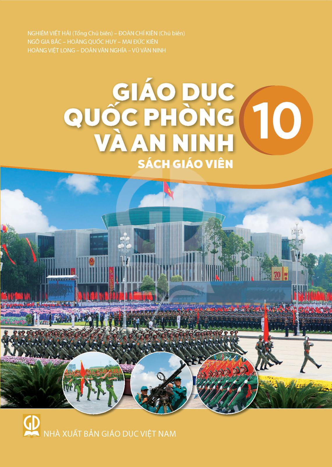 Download SGV Giáo dục QP&amp;AN 10 - Trân trời sáng tạo