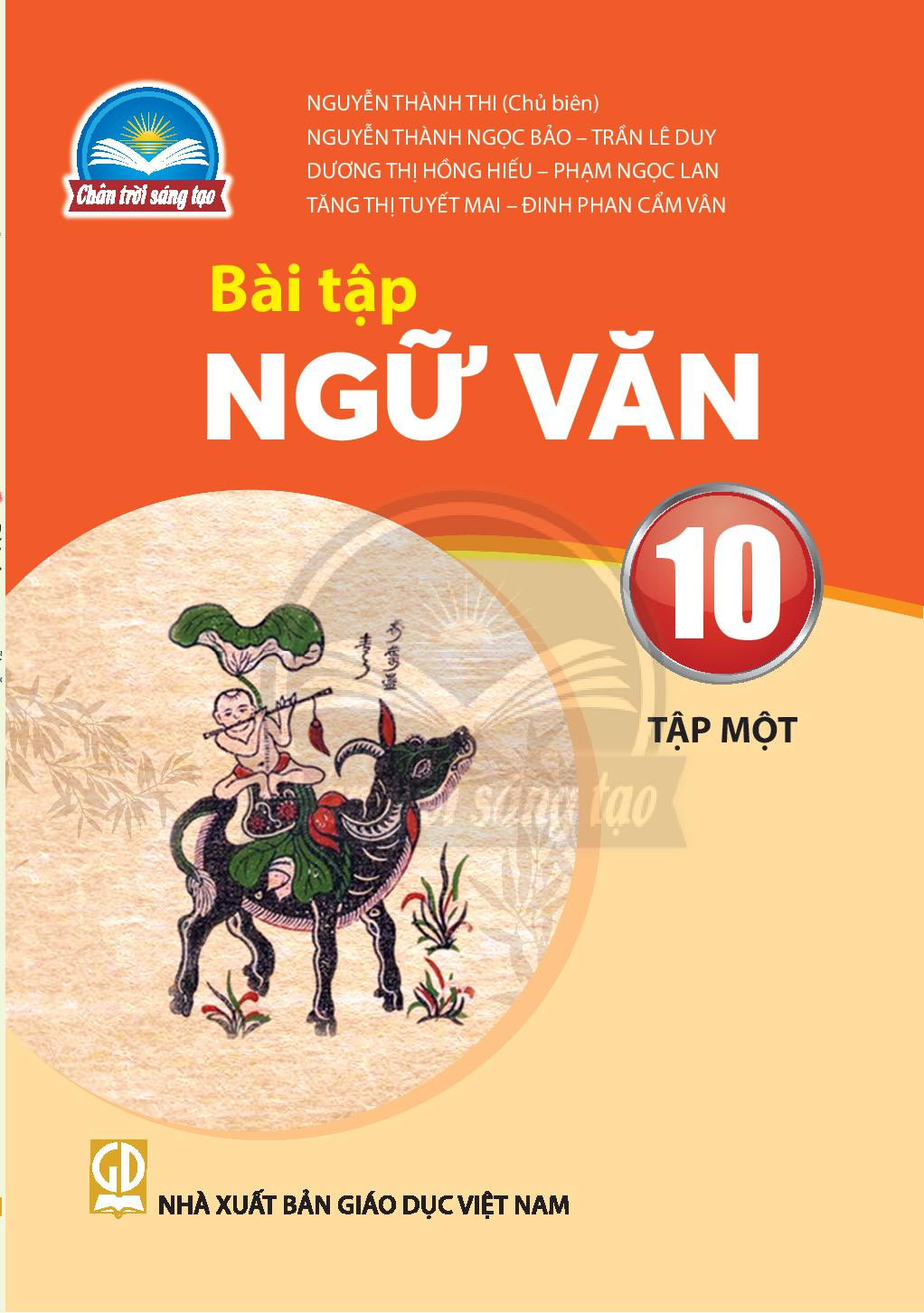 Download SBT Ngữ văn 10 Tập 1 - Trân trời sáng tạo