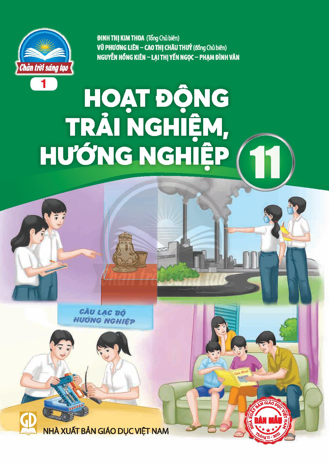 Download SGK Hoạt động TN, HN 11 Bản 1 - Trân trời sáng tạo