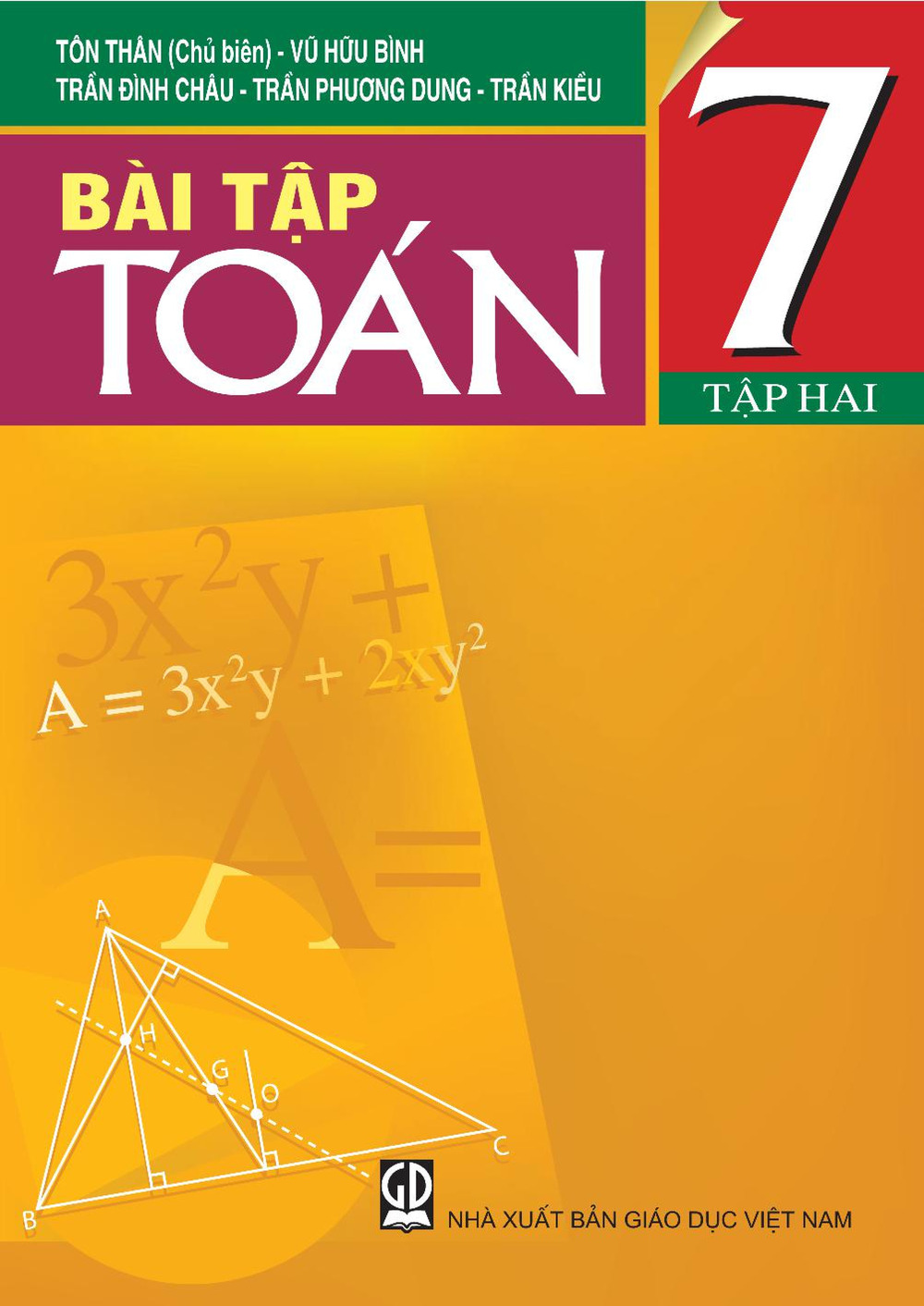 Download Bài Tập toán 7 - Tập 2